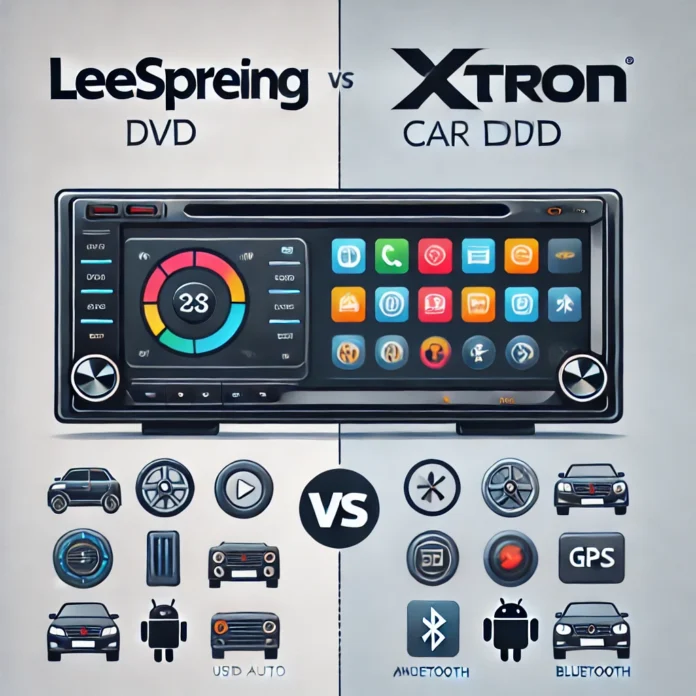 leespring vs xtron car dvds