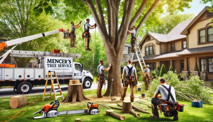 mencer's tree service